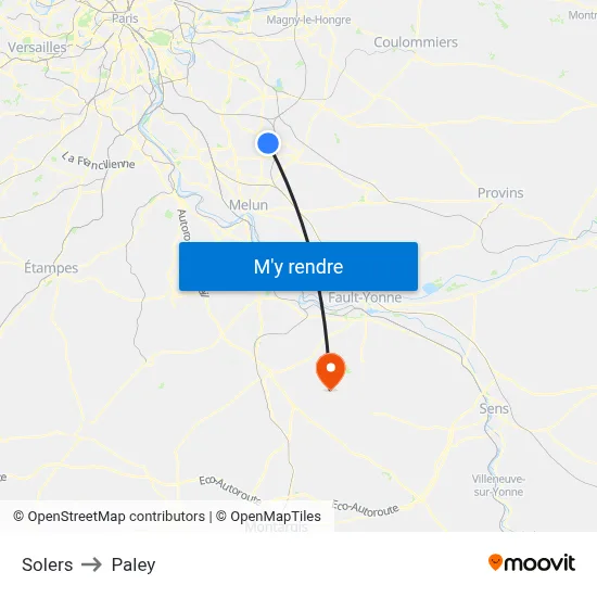 Solers to Paley map