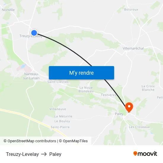 Treuzy-Levelay to Paley map