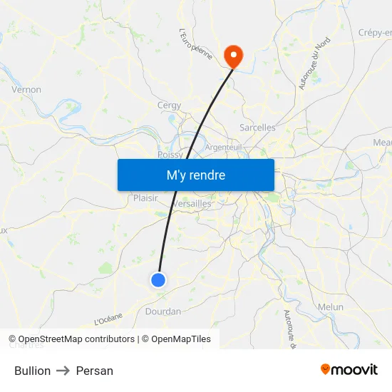 Bullion to Persan map