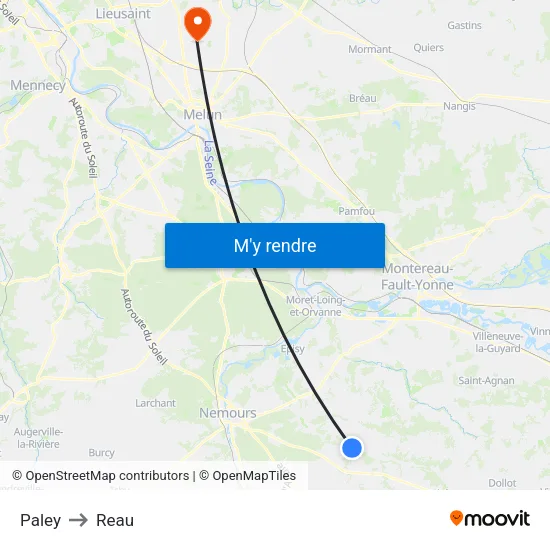 Paley to Reau map
