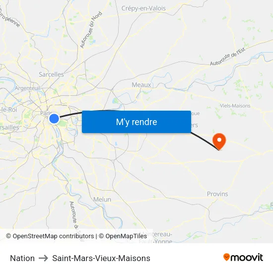Nation to Saint-Mars-Vieux-Maisons map
