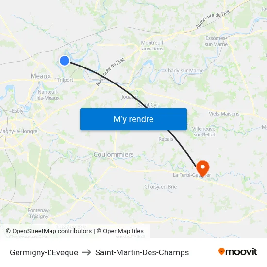 Germigny-L'Eveque to Saint-Martin-Des-Champs map