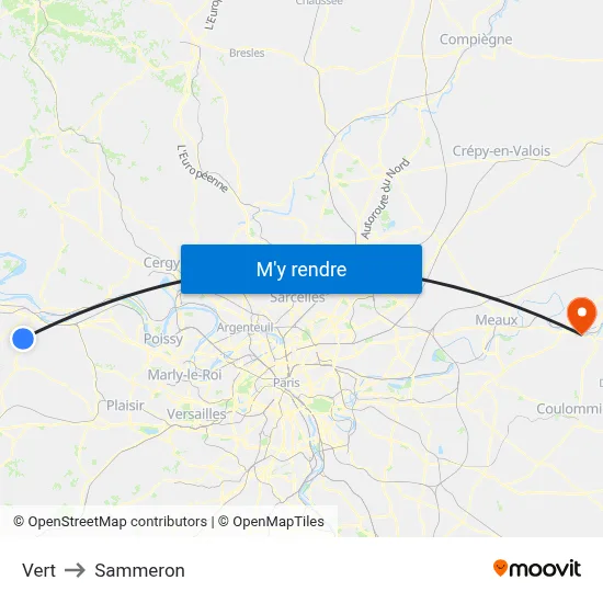 Vert to Sammeron map
