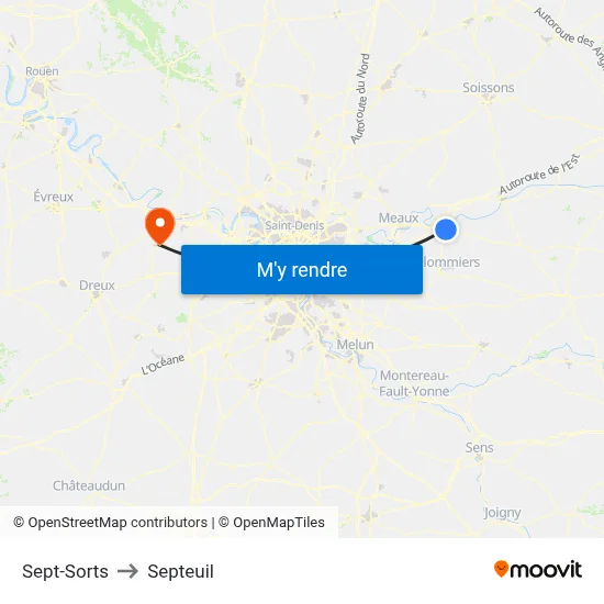 Sept-Sorts to Septeuil map