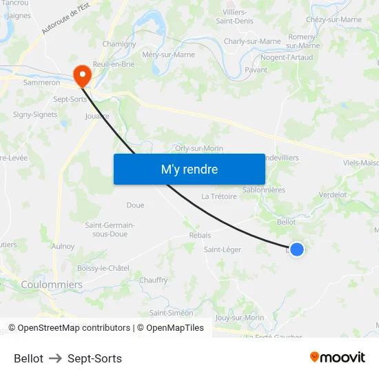 Bellot to Sept-Sorts map
