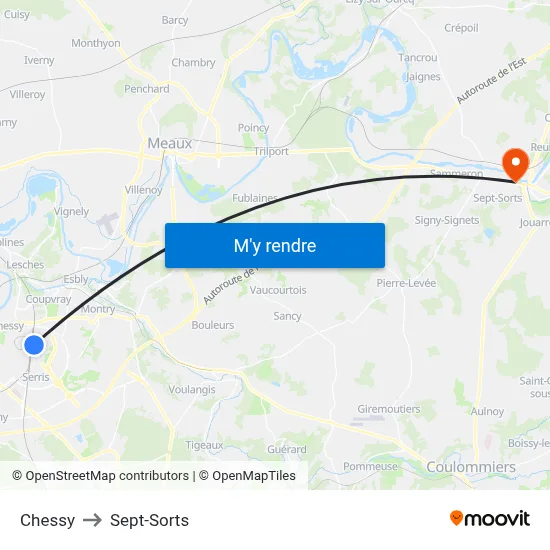 Chessy to Sept-Sorts map