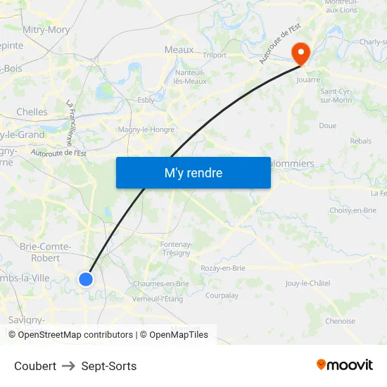 Coubert to Sept-Sorts map