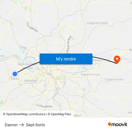 Davron to Sept-Sorts map