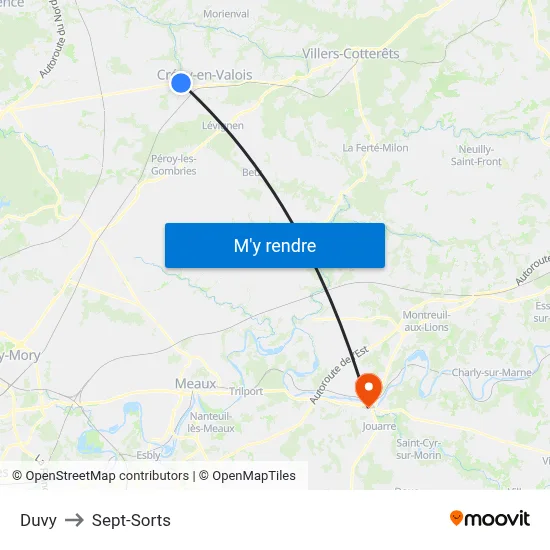 Duvy to Sept-Sorts map