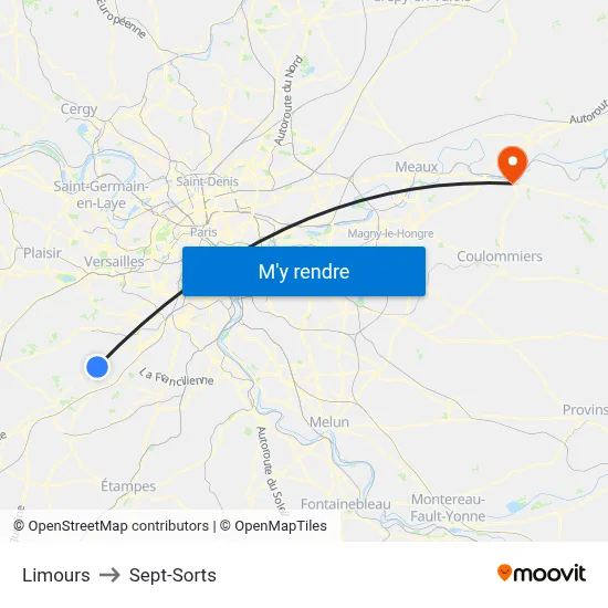 Limours to Sept-Sorts map