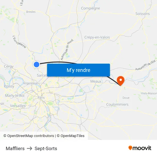 Maffliers to Sept-Sorts map