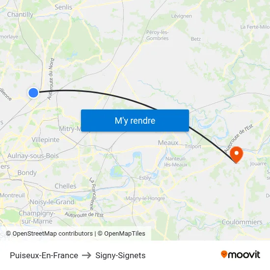 Puiseux-En-France to Signy-Signets map