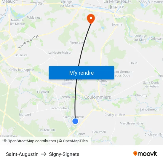 Saint-Augustin to Signy-Signets map