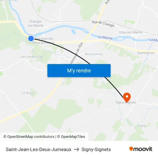 Saint-Jean-Les-Deux-Jumeaux to Signy-Signets map
