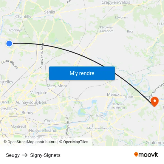 Seugy to Signy-Signets map