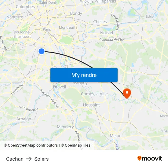 Cachan to Solers map
