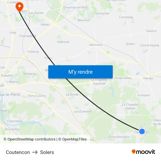 Coutencon to Solers map