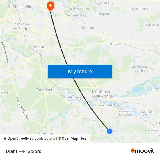 Diant to Solers map