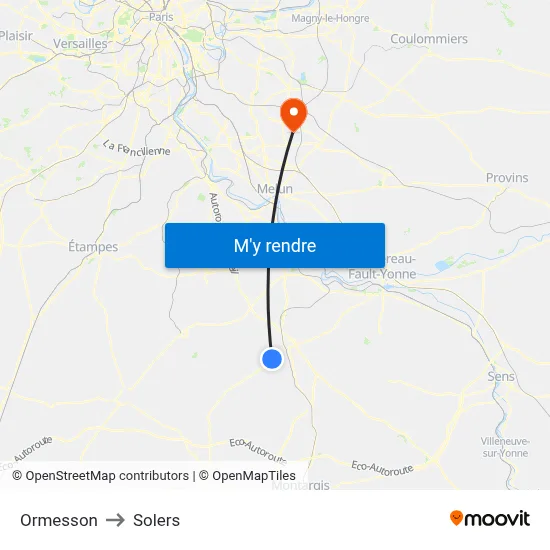 Ormesson to Solers map