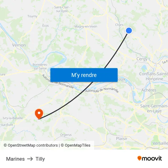 Marines to Tilly map