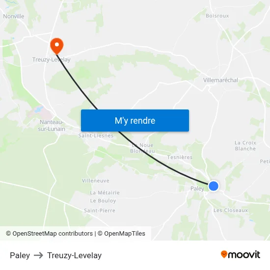 Paley to Treuzy-Levelay map