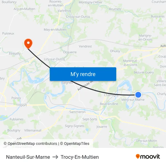 Nanteuil-Sur-Marne to Trocy-En-Multien map