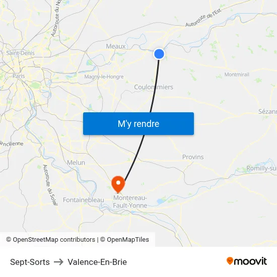 Sept-Sorts to Valence-En-Brie map