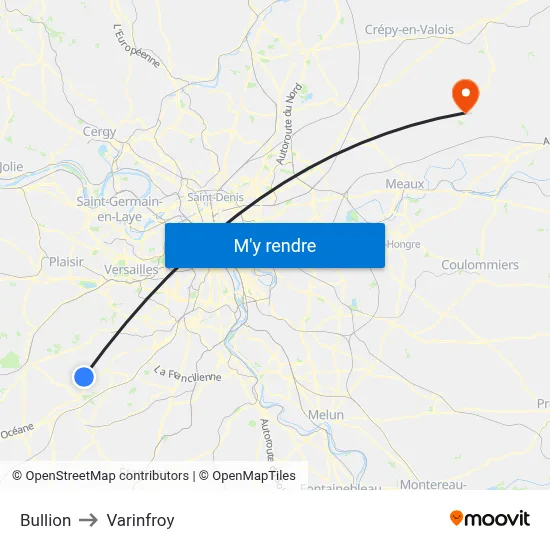 Bullion to Varinfroy map