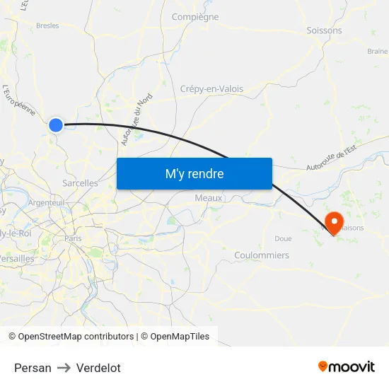 Persan to Verdelot map
