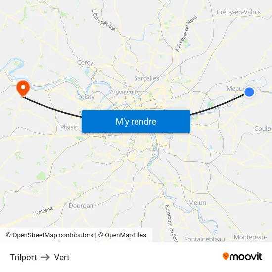 Trilport to Vert map