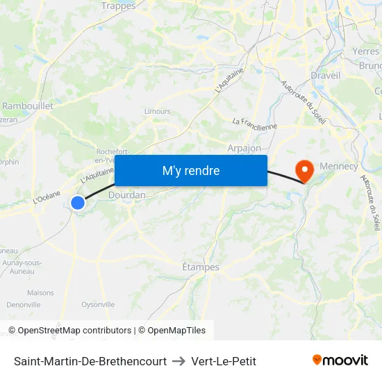 Saint-Martin-De-Brethencourt to Vert-Le-Petit map