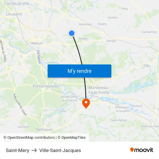 Saint-Mery to Ville-Saint-Jacques map
