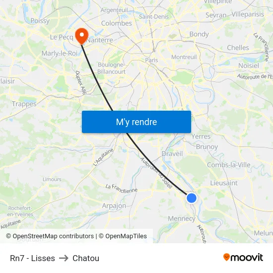 Rn7 - Lisses to Chatou map