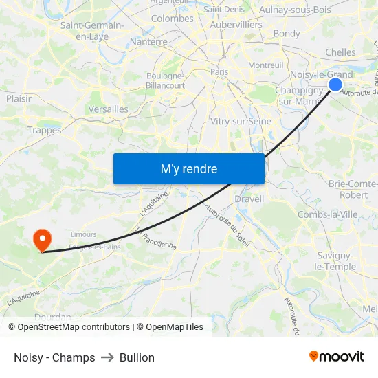Noisy - Champs to Bullion map