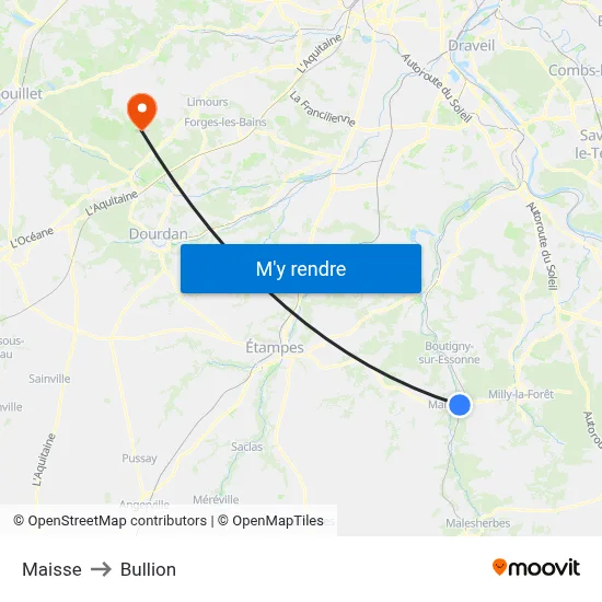 Maisse to Bullion map