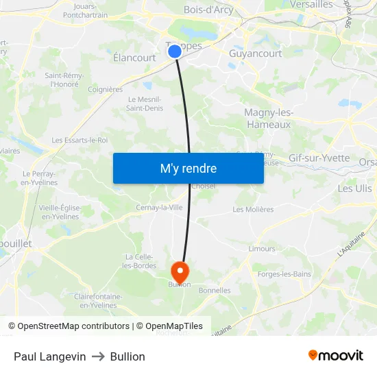 Paul Langevin to Bullion map