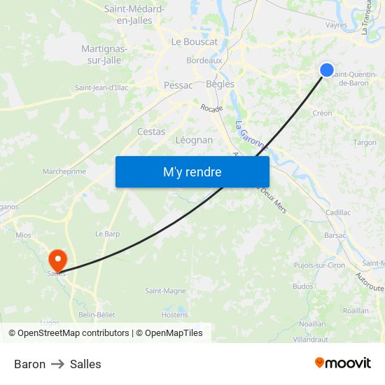 Baron to Salles map