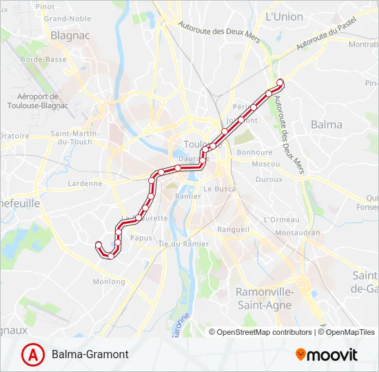 A Metro Line Map