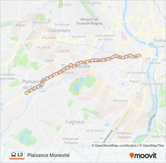L3 Bus Line Map