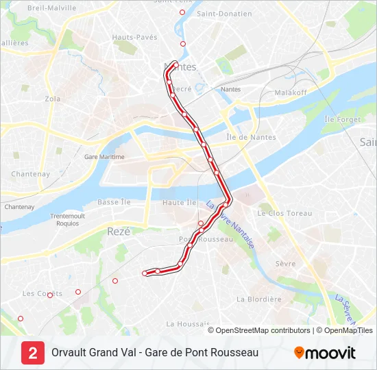 2 Light Rail Line Map