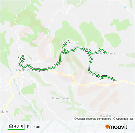 4810 Bus Line Map