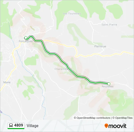 4809 Bus Line Map