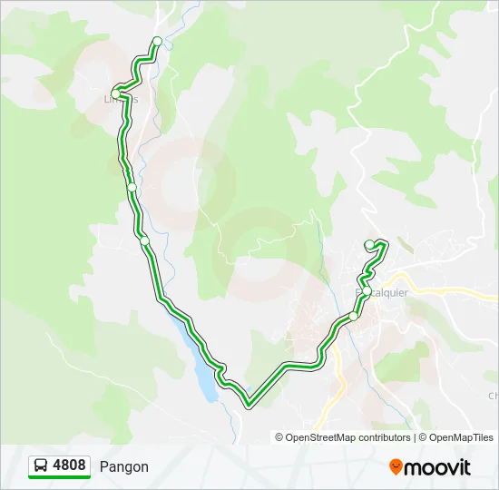 4808 Bus Line Map