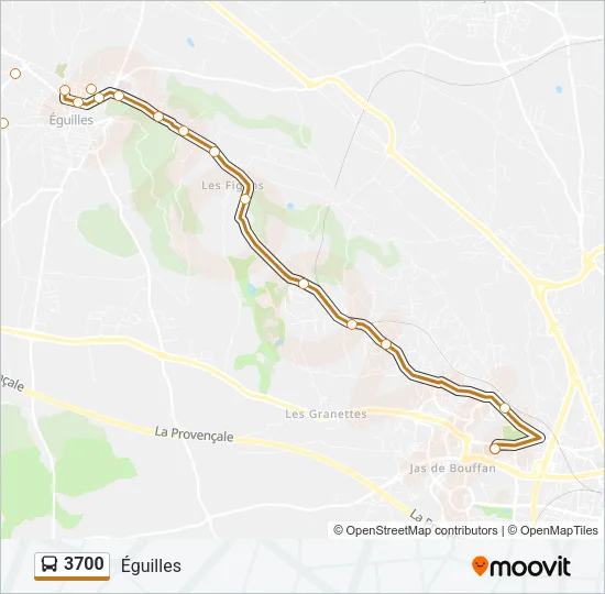 3700 Bus Line Map