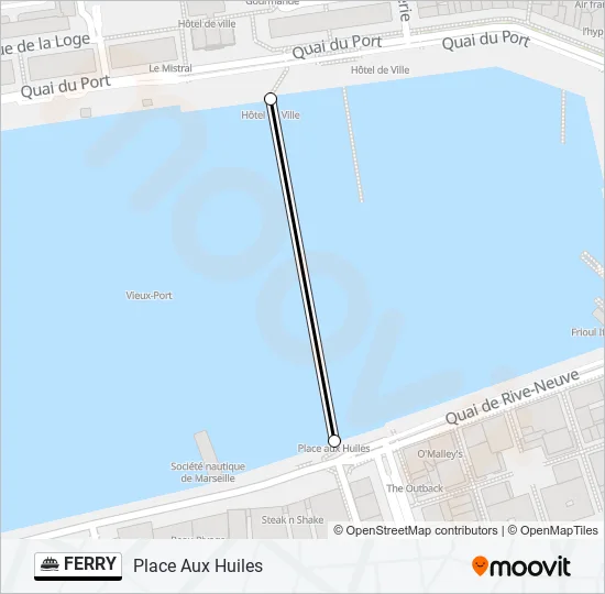 FERRY Line Map