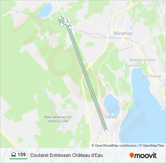 159 Bus Line Map