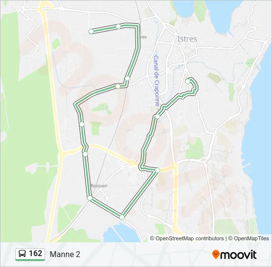 162 Bus Line Map