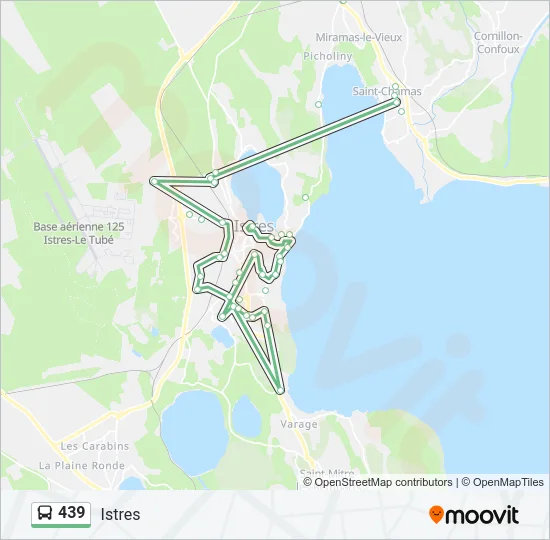439 Bus Line Map