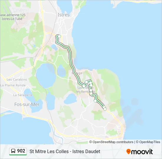 902 Bus Line Map