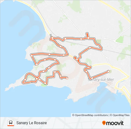 COLOMBUS CIR 2 Bus Line Map